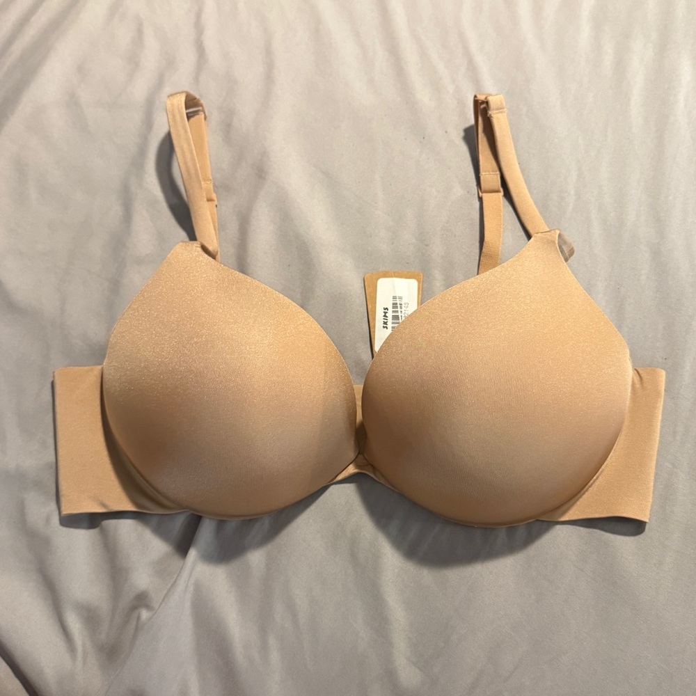 SKIMS Ultimate Push Up Plunge Bra Size 36C Color Clay